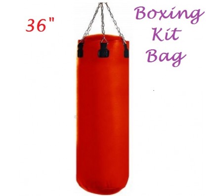 Full Size Punching Kit Bag 36", Pu Material.